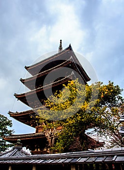 Kyoto, Japan. HÅ Â Ã‚Âkan-ji Temple - Yasaka-no-Tou